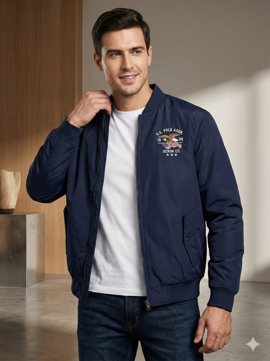 U.S. Polo Assn. – Navy Bomber Jacket